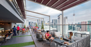 hilton garden inn rooftop bar kl